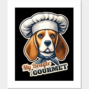 Beagle Chef Posters and Art